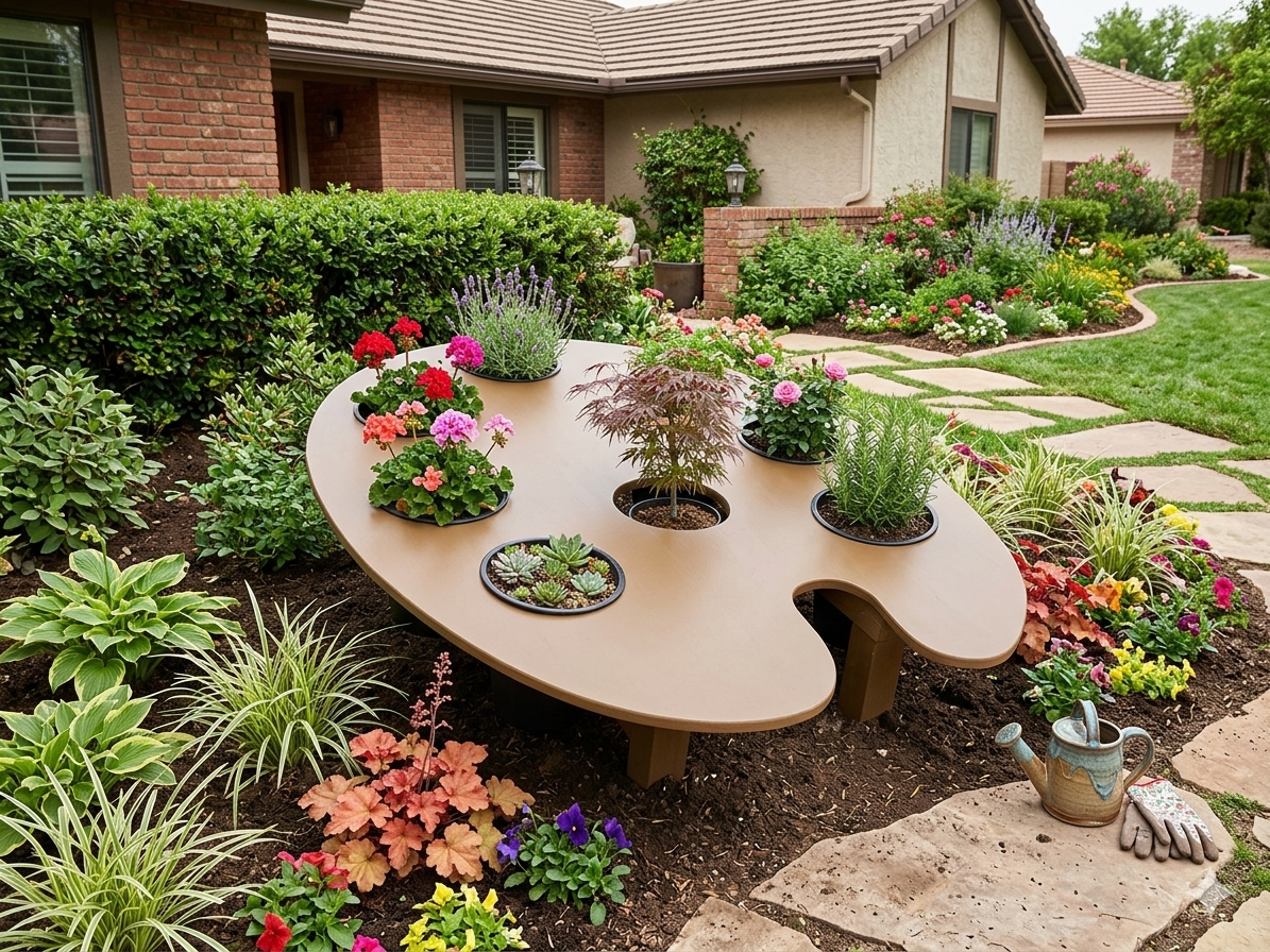 Custom Painter Planter